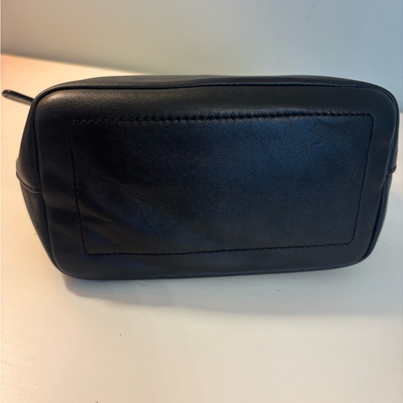 Vintage Coach Demi Black Leather Shoulder Bag 9844 Made in Costa Rica - Picture 9 of 11